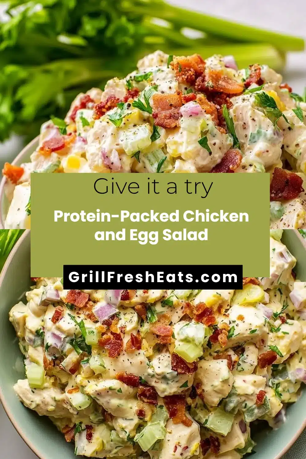 Protein-Packed Chicken and Egg Salad