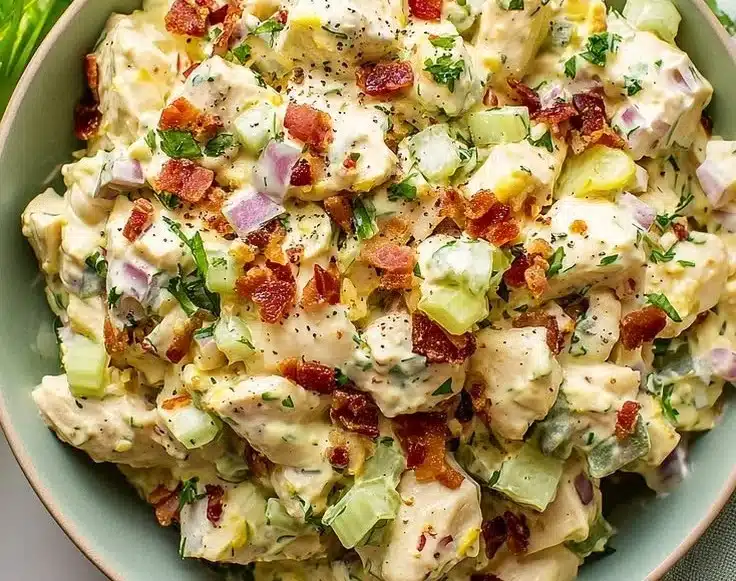 Protein-Packed Chicken and Egg Salad
