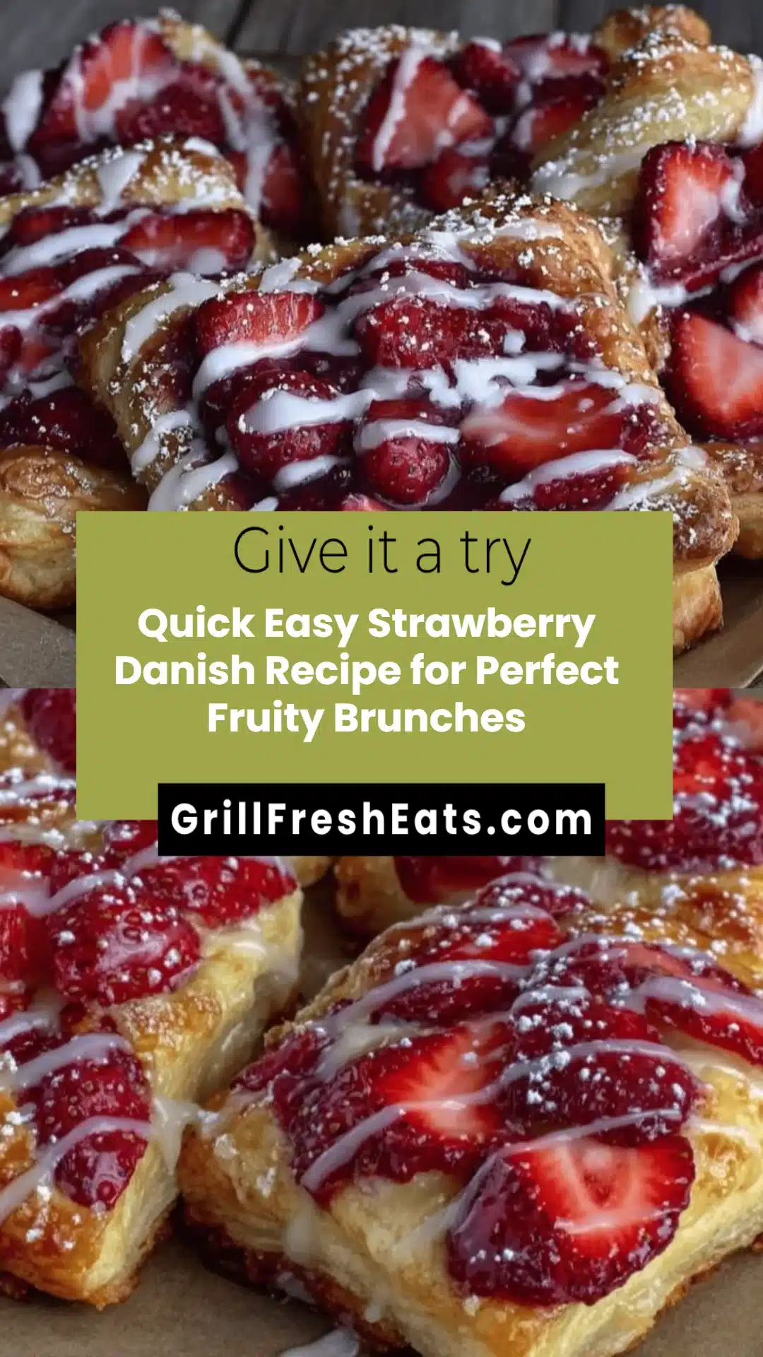 Quick Easy Strawberry Danish Recipe for Perfect Fruity Brunches 1 Quick Easy Strawberry Danish Recipe for Perfect Fruity Brunches