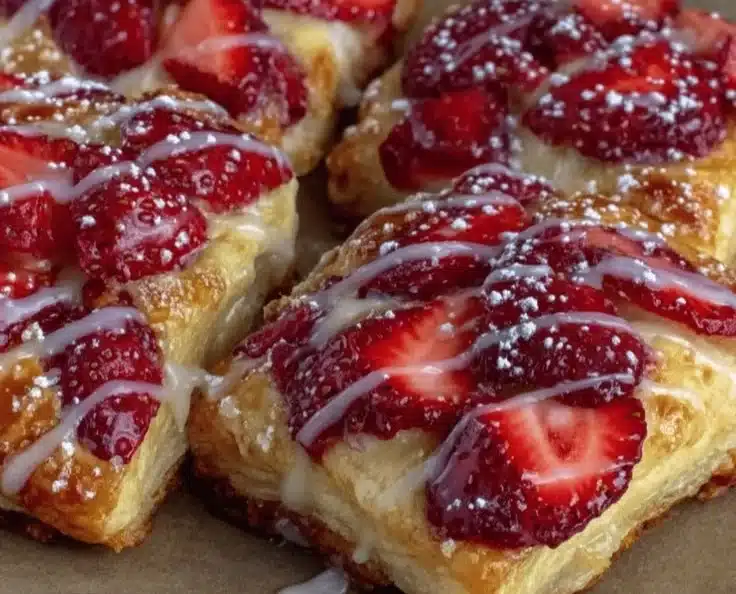 Quick Easy Strawberry Danish Recipe for Perfect Fruity Brunches 2 Quick Easy Strawberry Danish Recipe for Perfect Fruity Brunches