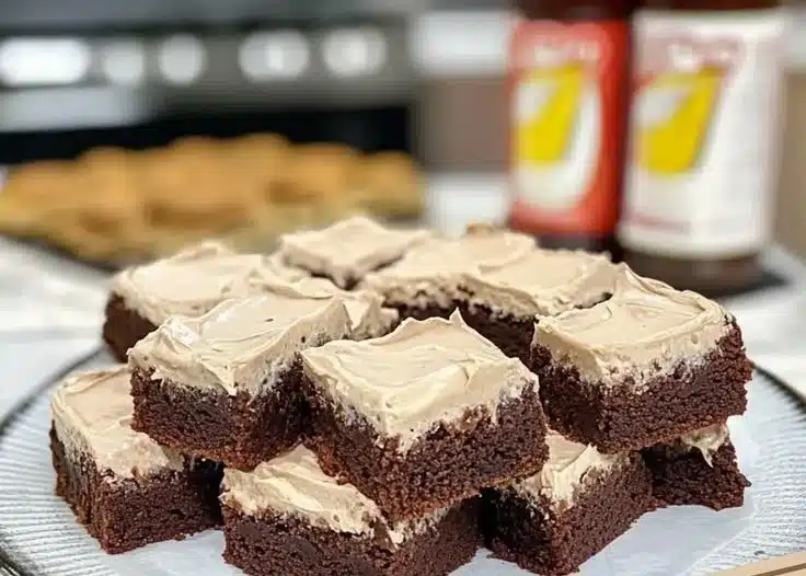 Root Beer Float Brownies