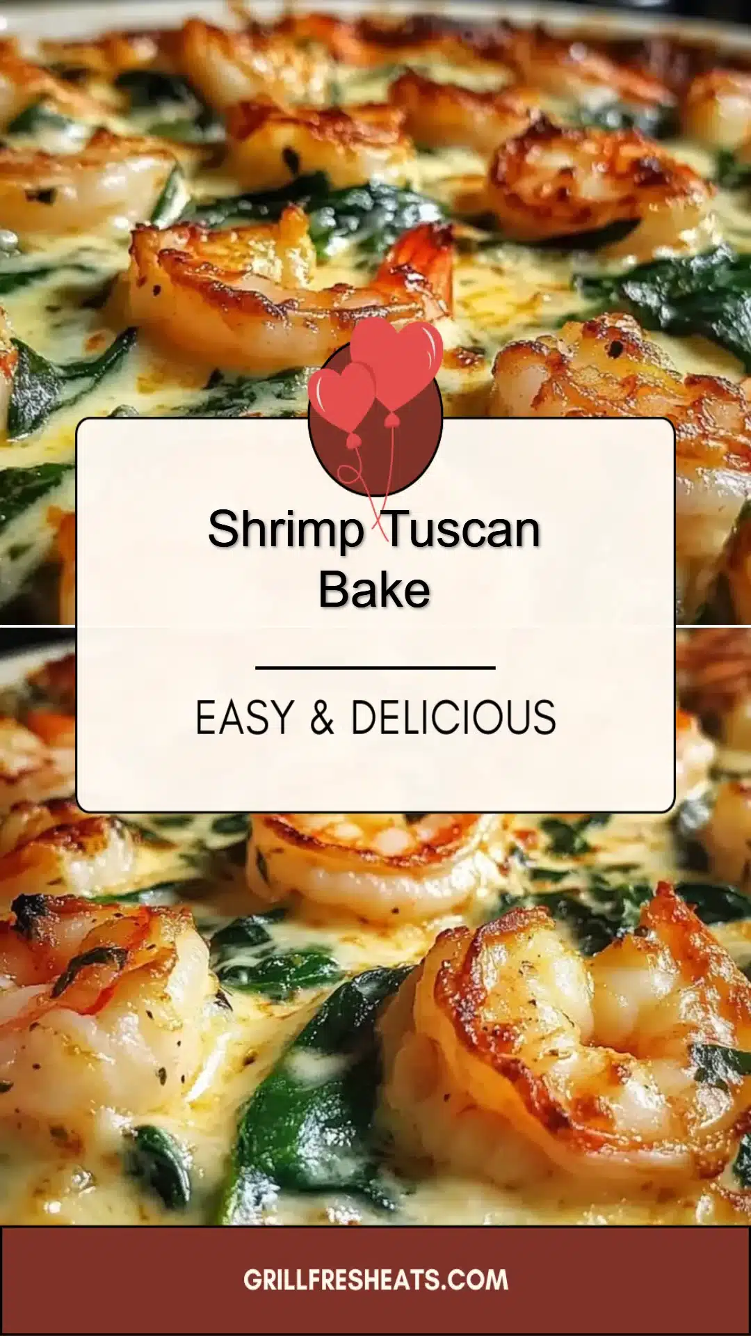 Shrimp Tuscan Bake