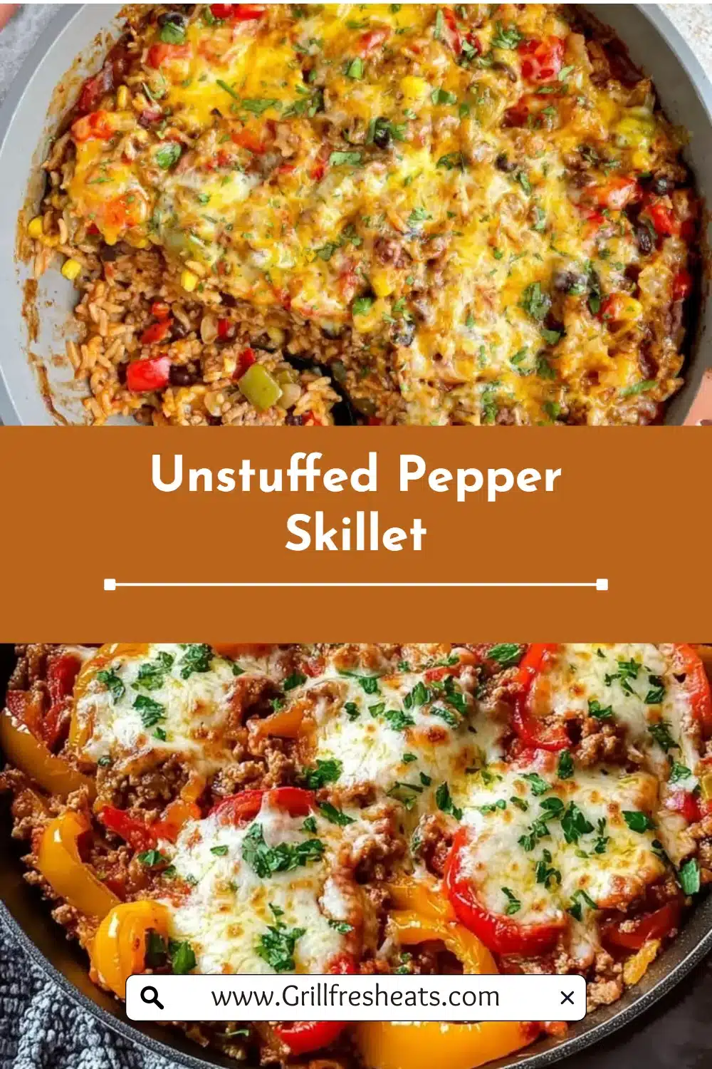 Unstuffed Pepper Skillet