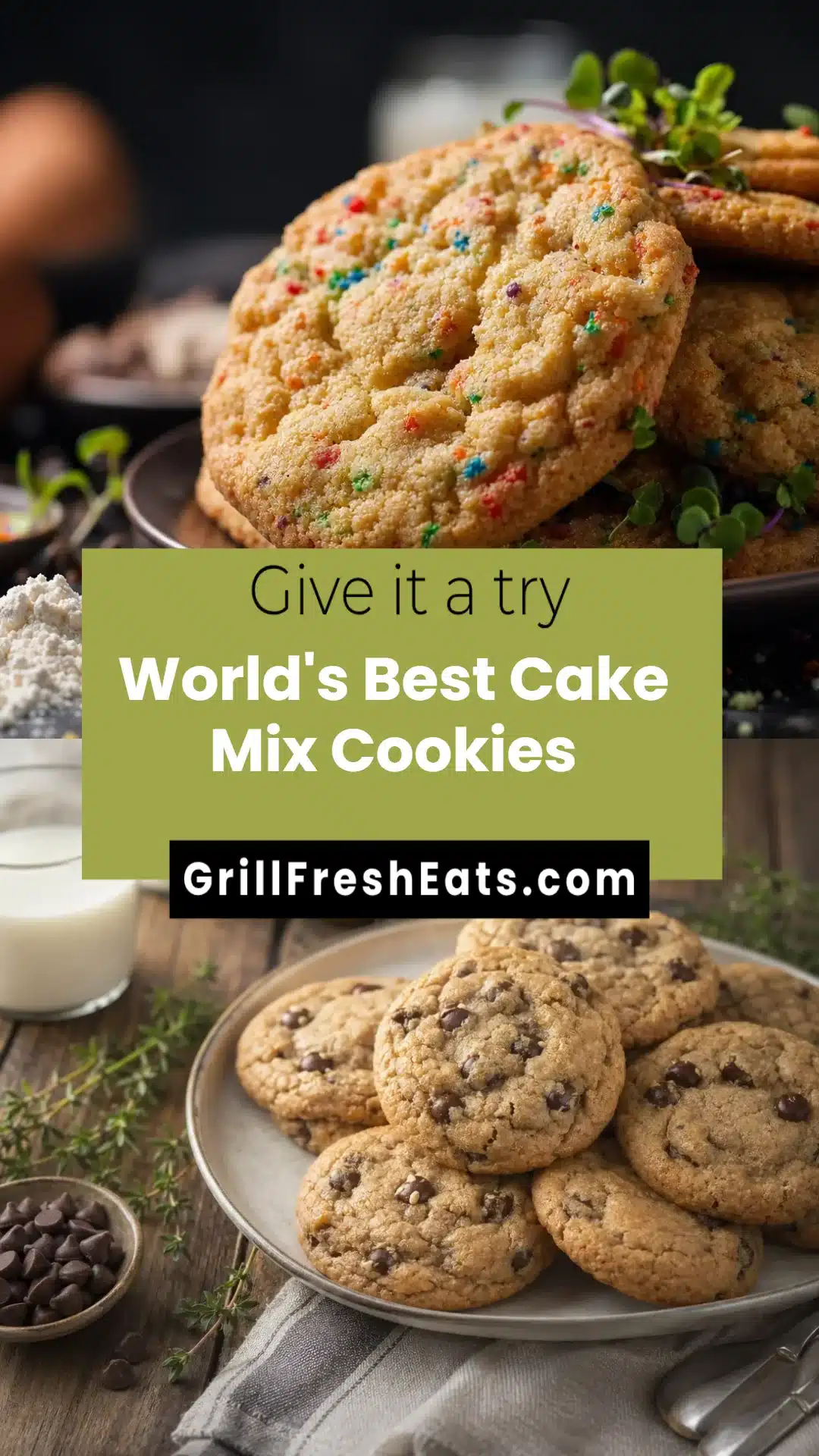 World's Best Cake Mix Cookies
