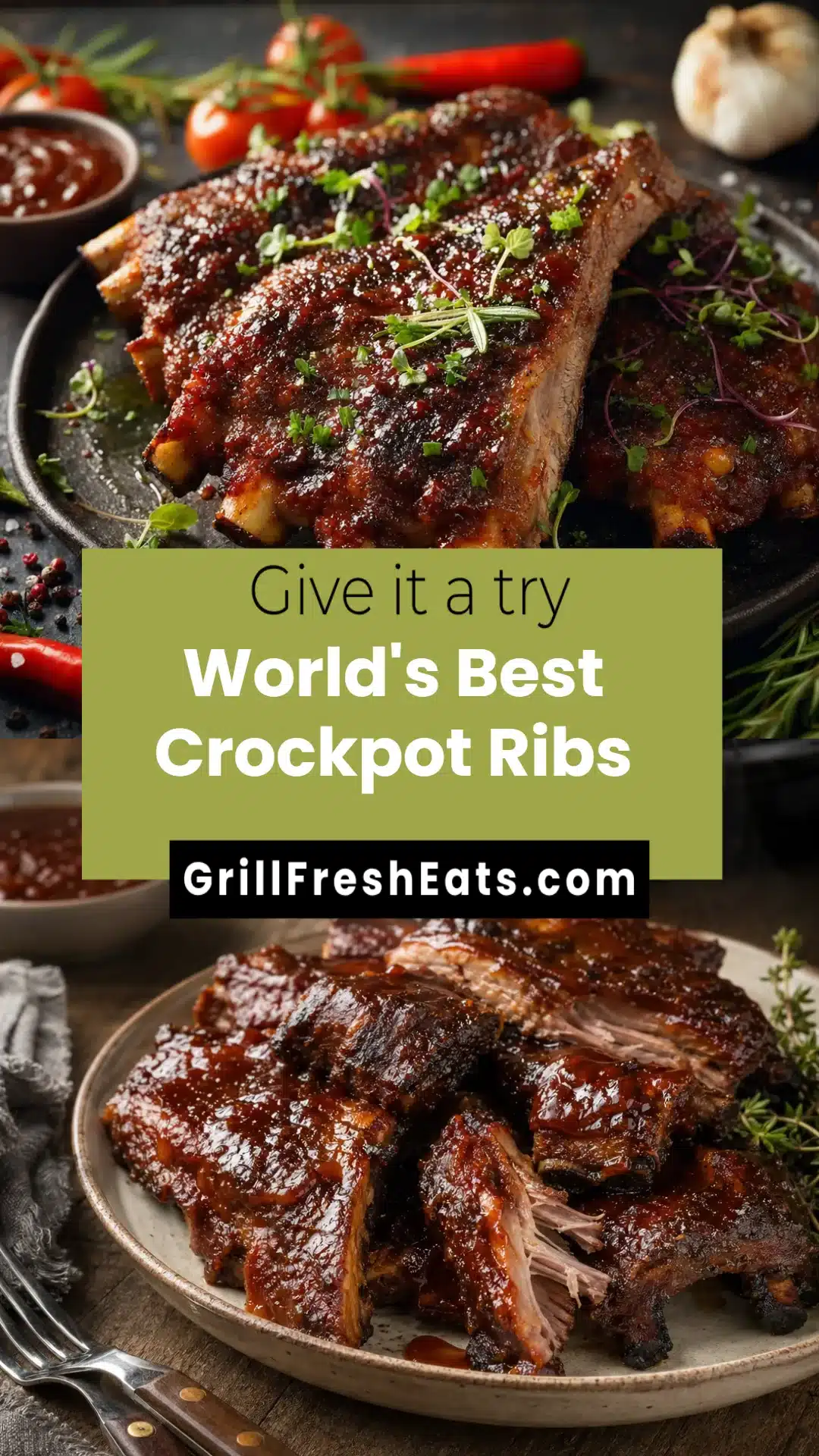 World's Best Crockpot Ribs