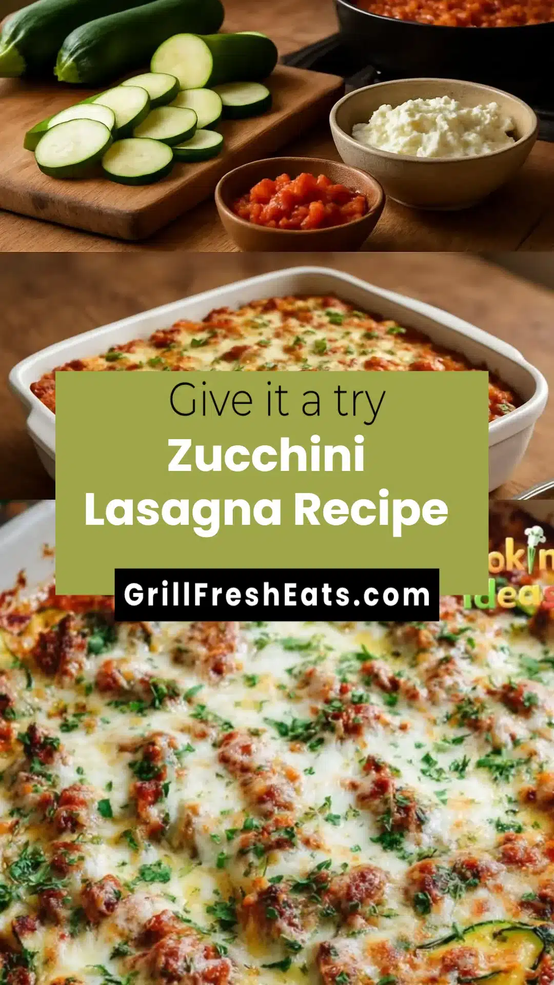 Zucchini Lasagna Recipe