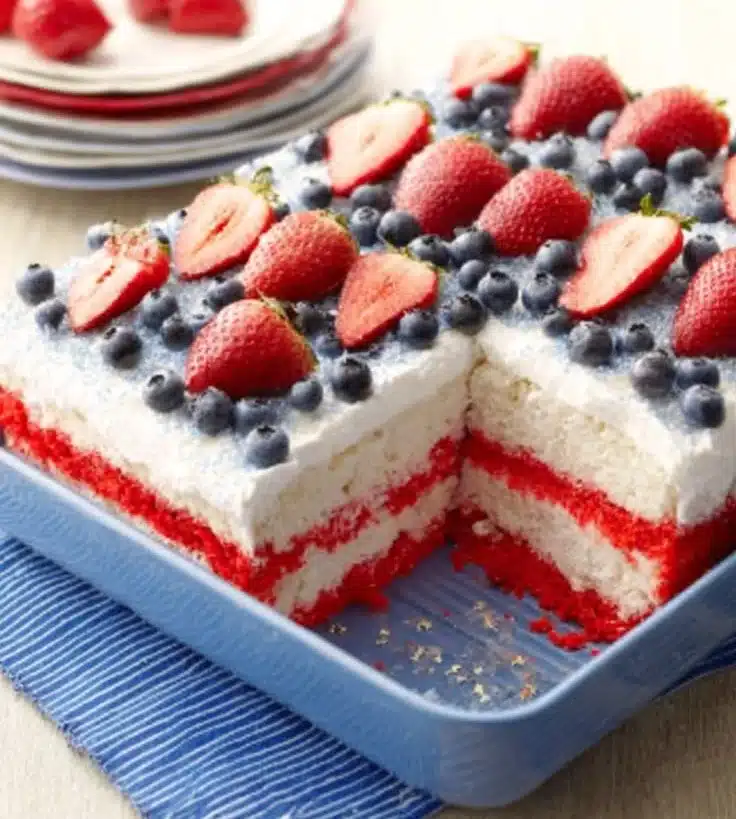 4th of July Poke Cake