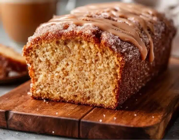 Apple Cider Doughnut Loaf Cake Pressure Cooker Style