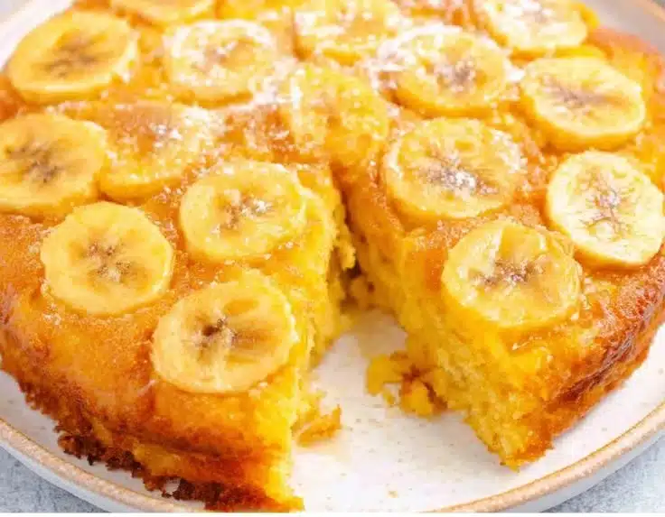 Banana Upside Down Cake