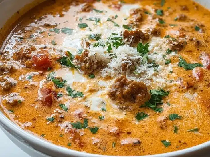 Beef Sausage Tomato Soup 3 Beef Sausage Tomato Soup