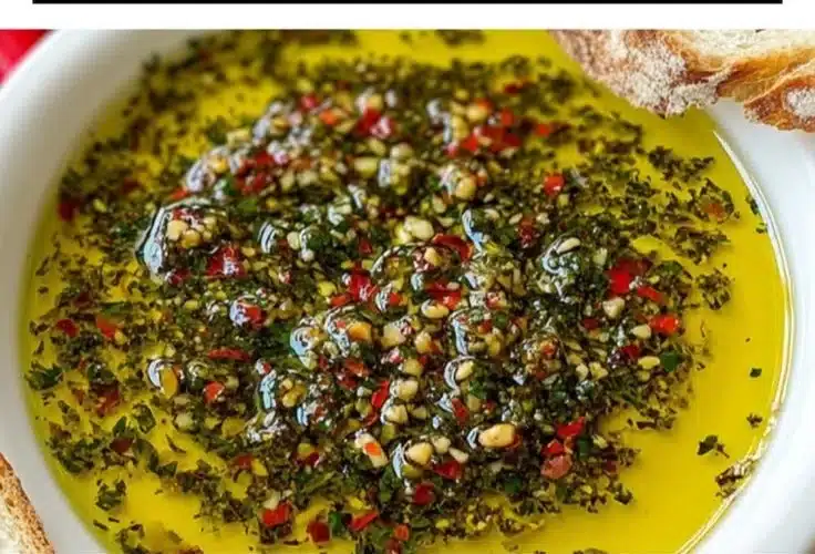 Copycat Carrabba's Bread Dipping Oil Recipe