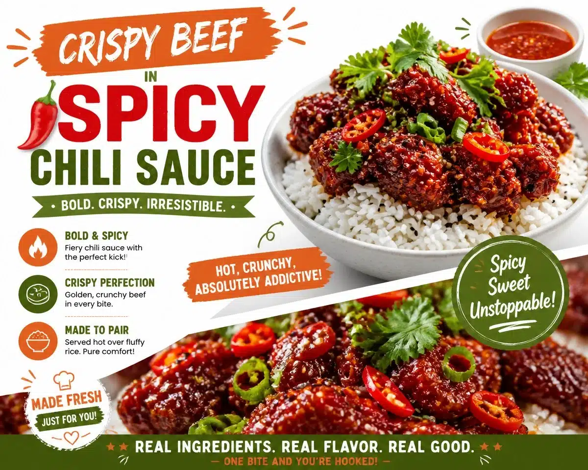Crispy Beef in Spicy Chili Sauce