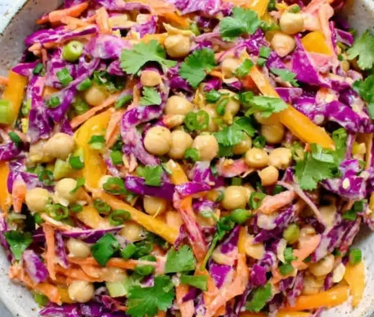 Crunchy Thai Chickpea Salad