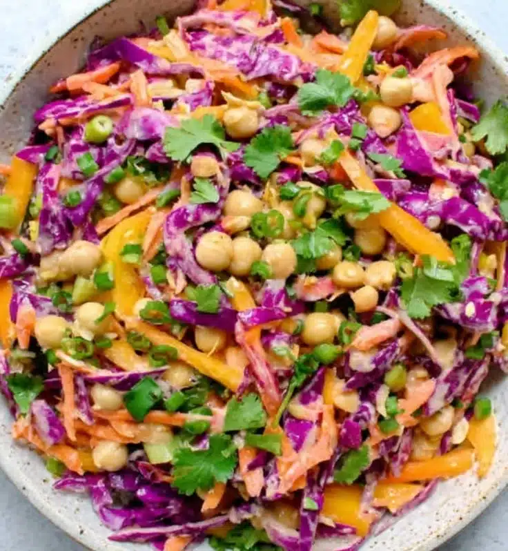 Crunchy Thai Chickpea Salad