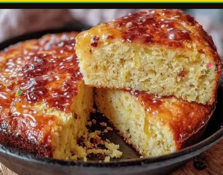 Easy Brown Butter Skillet Cornbread Recipe with Crispy Bottom for Cozy Meals 2 Easy Brown Butter Skillet Cornbread Recipe with Crispy Bottom for Cozy Meals