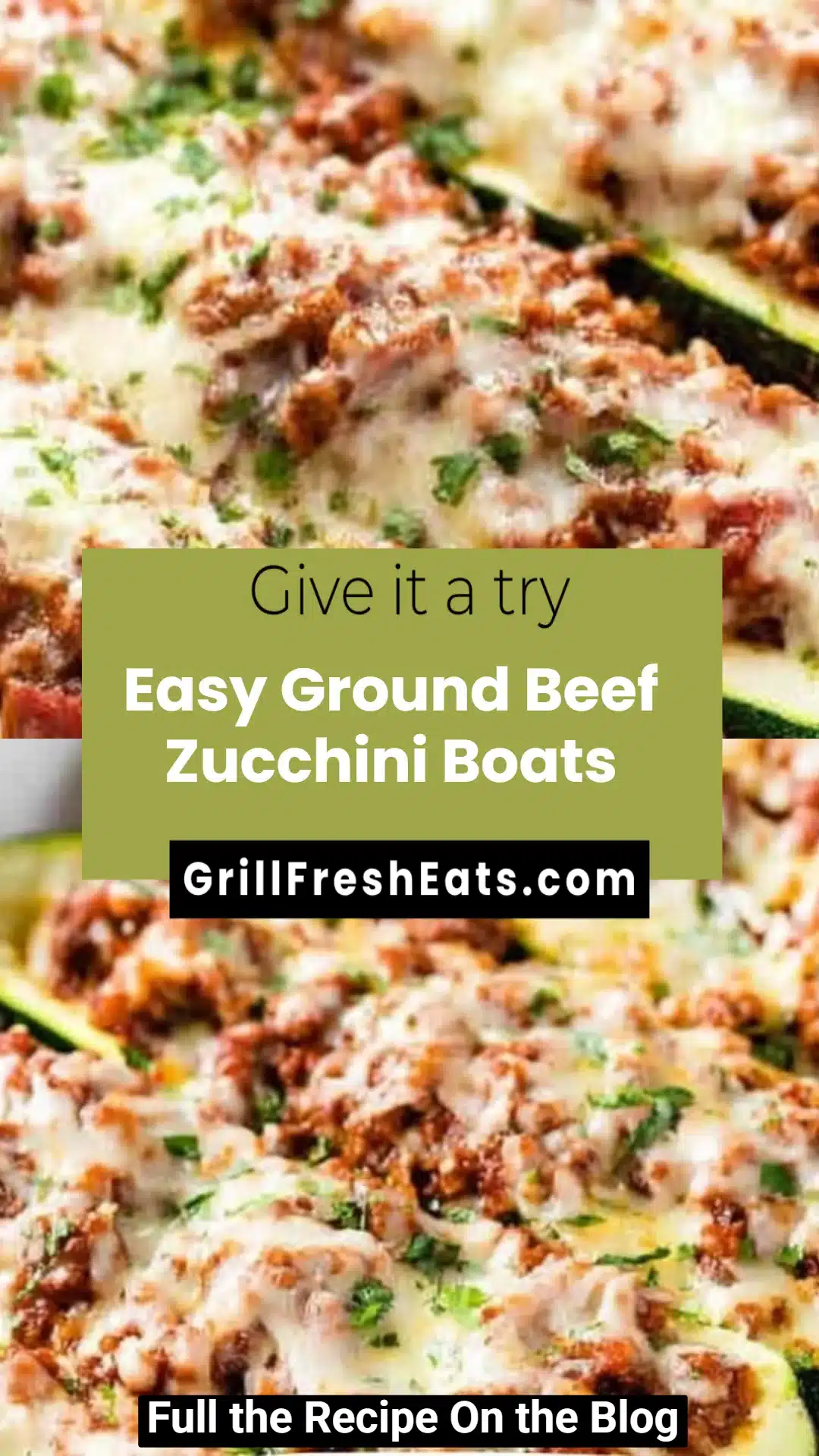 Easy Ground Beef Zucchini Boats 1 Easy Ground Beef Zucchini Boats