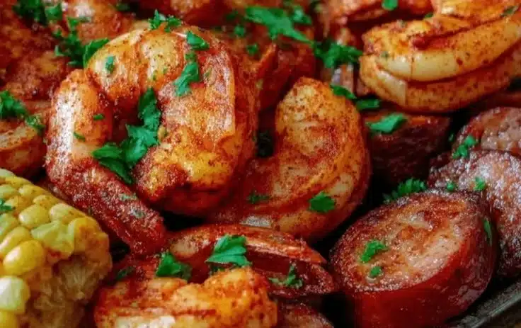 Easy Sheet Pan Shrimp Boil 2 Easy Sheet Pan Shrimp Boil
