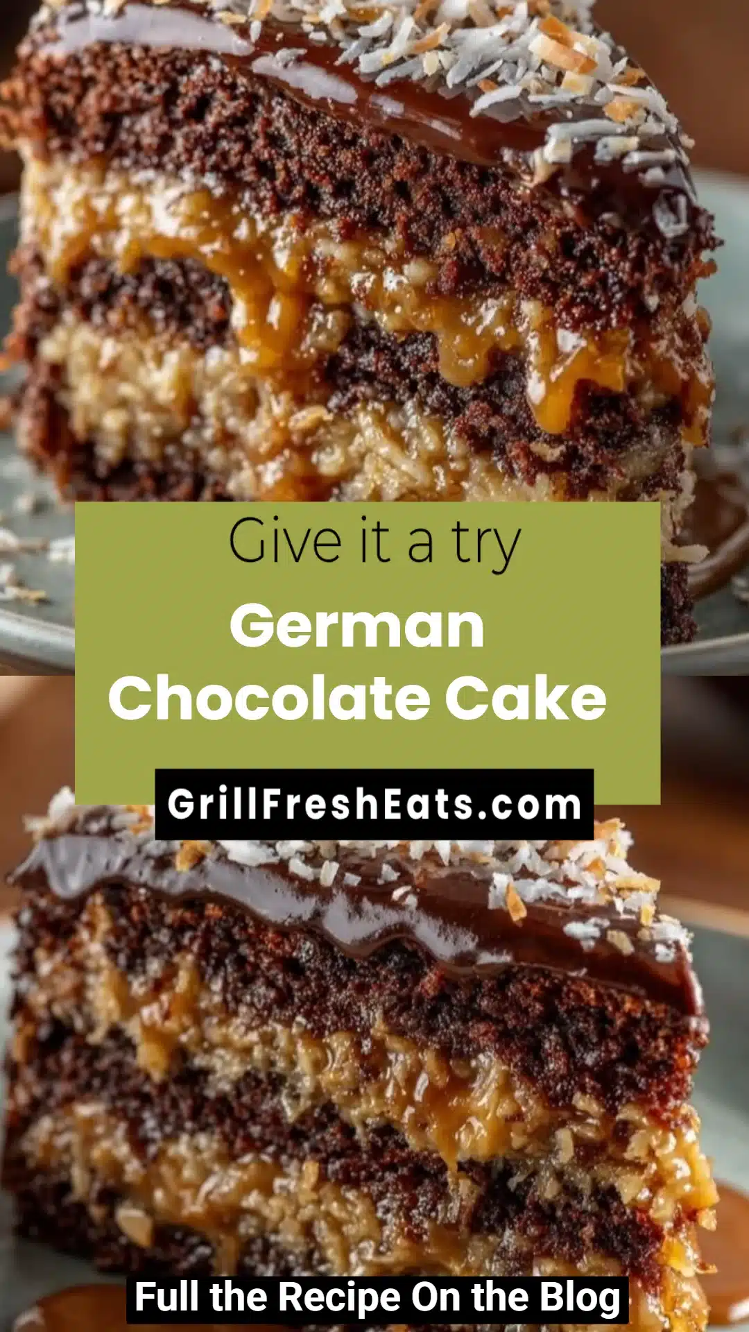 German Chocolate Cake 1 German Chocolate Cake