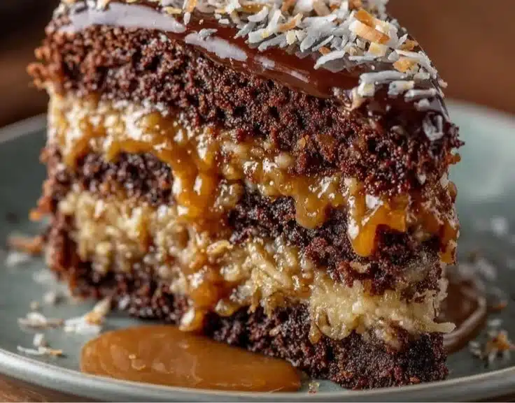German Chocolate Cake 3 German Chocolate Cake