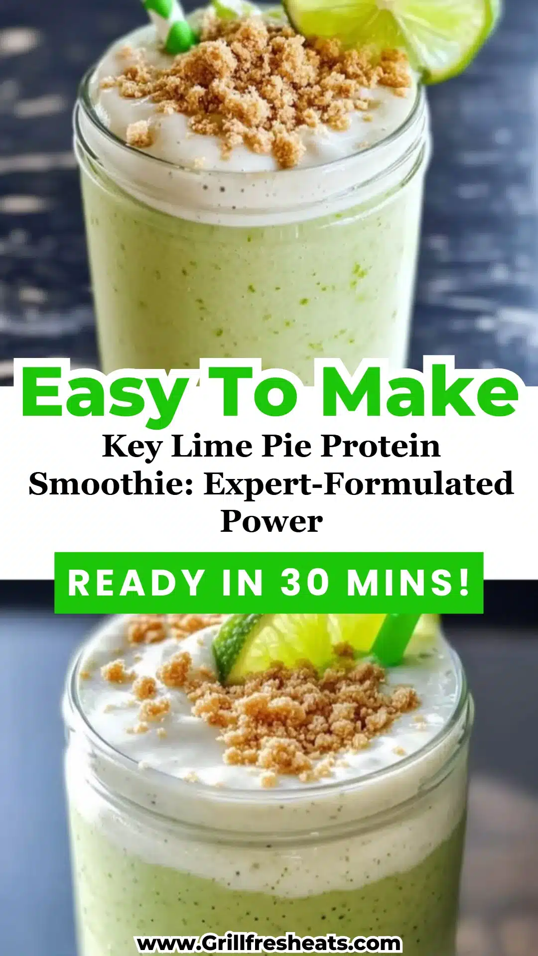 Key Lime Pie Protein Smoothie: Expert-Formulated Power