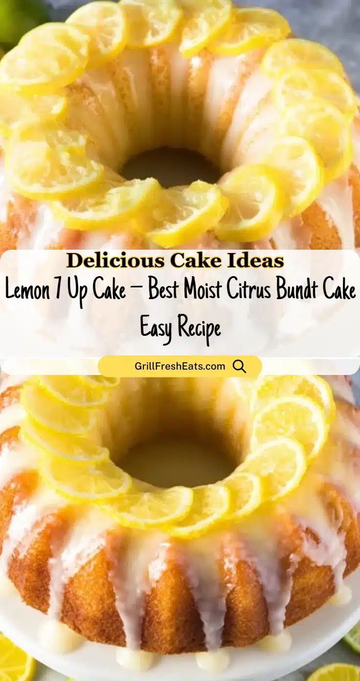 Lemon 7 Up Cake – Best Moist Citrus Bundt Cake Easy Recipe 1 Lemon 7 Up Cake – Best Moist Citrus Bundt Cake Easy Recipe
