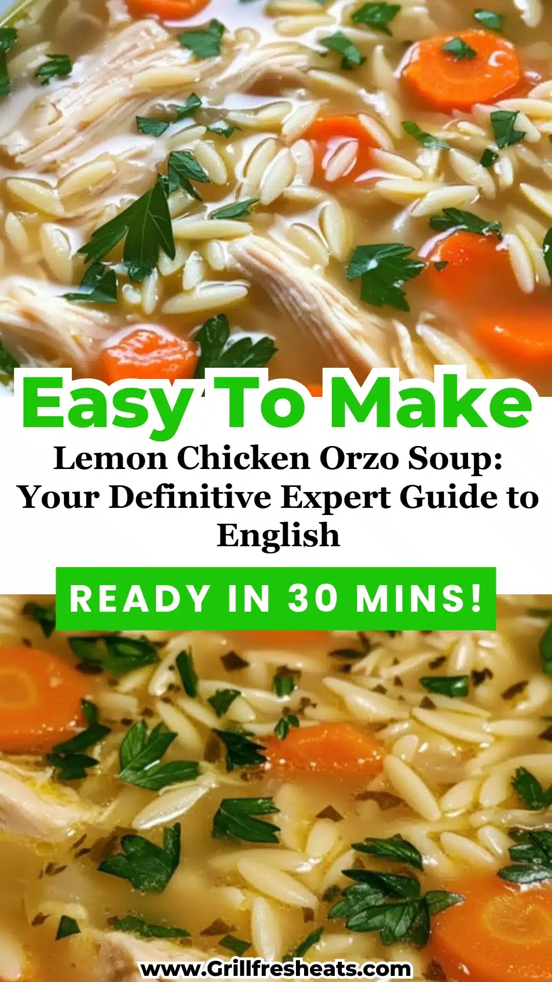 Lemon Chicken Orzo Soup: Your Definitive Expert Guide to English