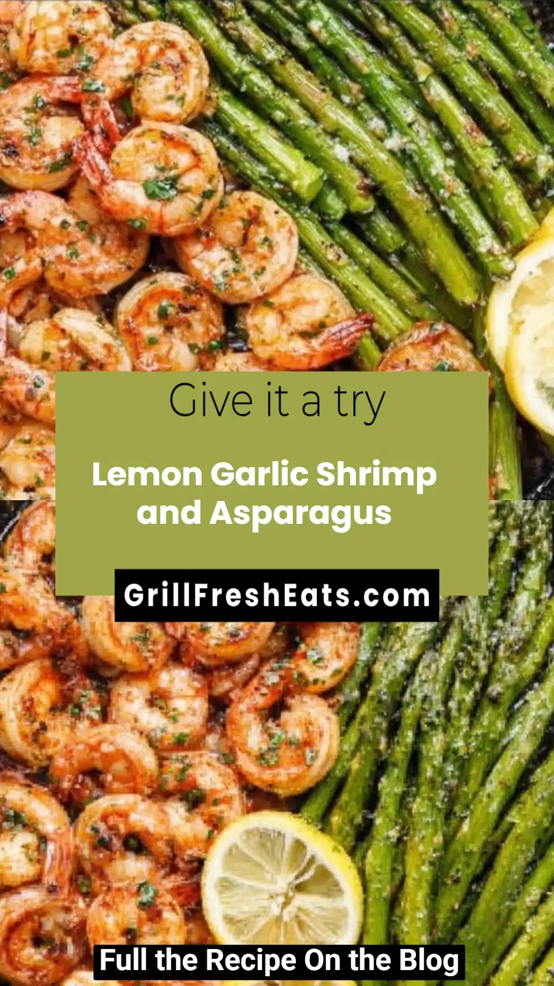 Lemon Garlic Shrimp and Asparagus 1 Lemon Garlic Shrimp and Asparagus