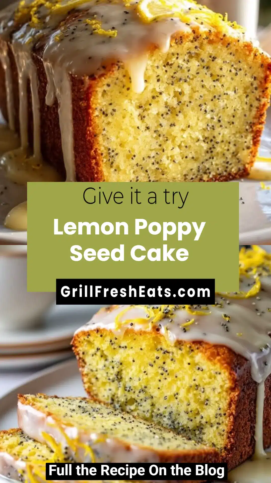 Lemon Poppy Seed Cake