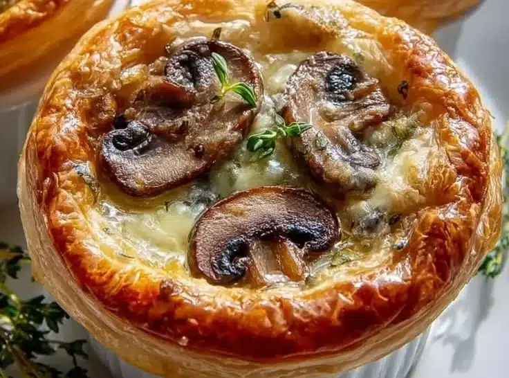 Mini Mushroom Gruyère Pot Pies: Expert Tiny Treats 3 Mini Mushroom Gruyère Pot Pies: Expert Tiny Treats