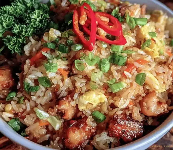 Quick Restaurant-Style Chicken Fried Rice