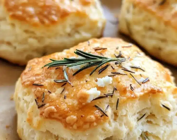 Rosemary Goat Cheese Biscuits