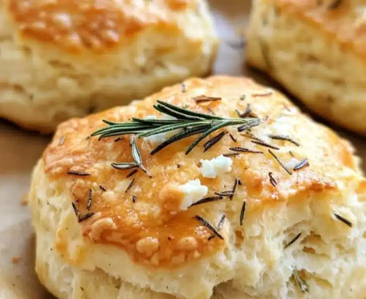 Rosemary Goat Cheese Biscuits
