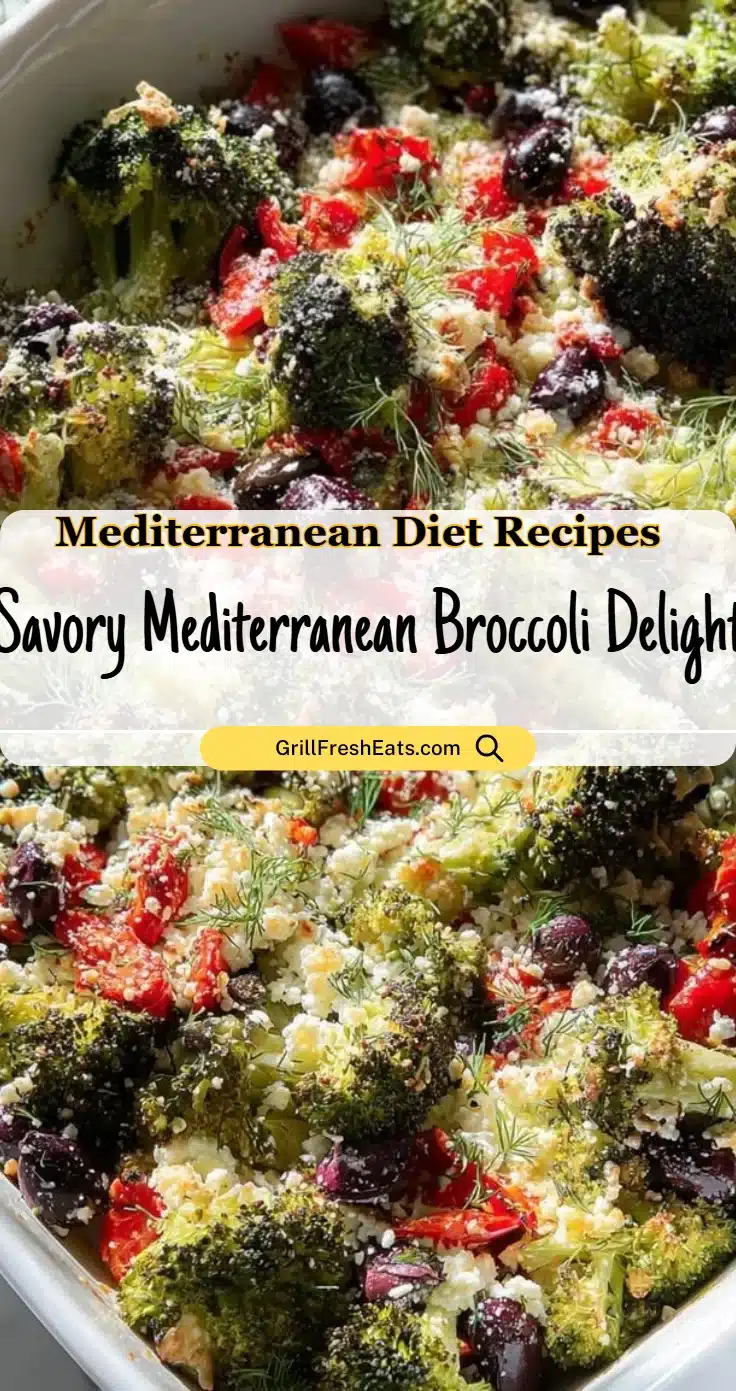 Savory Mediterranean Broccoli Delight 1 Savory Mediterranean Broccoli Delight