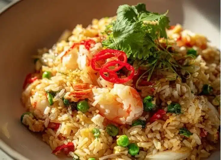 Spicy Crab and Shrimp Fried Rice: A Chef's Guide to Flavor 2 Spicy Crab and Shrimp Fried Rice: A Chef's Guide to Flavor