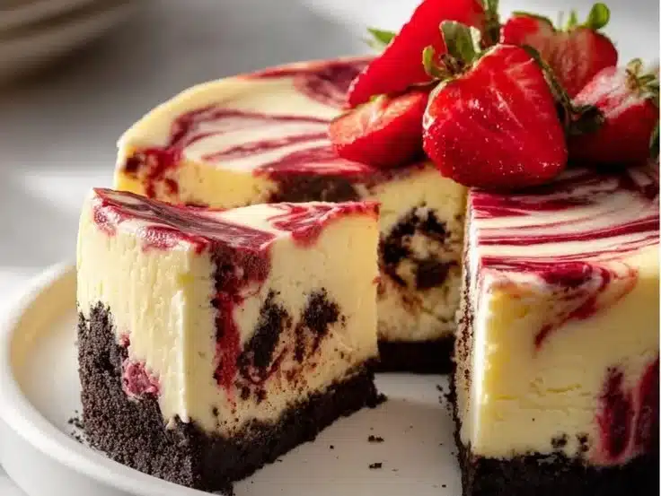 Strawberry Swirl Cheesecake: A Fresh, Foolproof Recipe 2 Strawberry Swirl Cheesecake: A Fresh, Foolproof Recipe