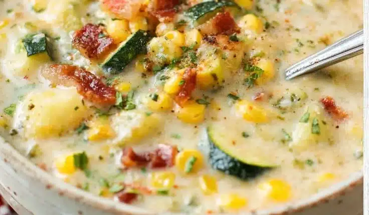 Summer Corn and Zucchini Chowder 3 Summer Corn and Zucchini Chowder