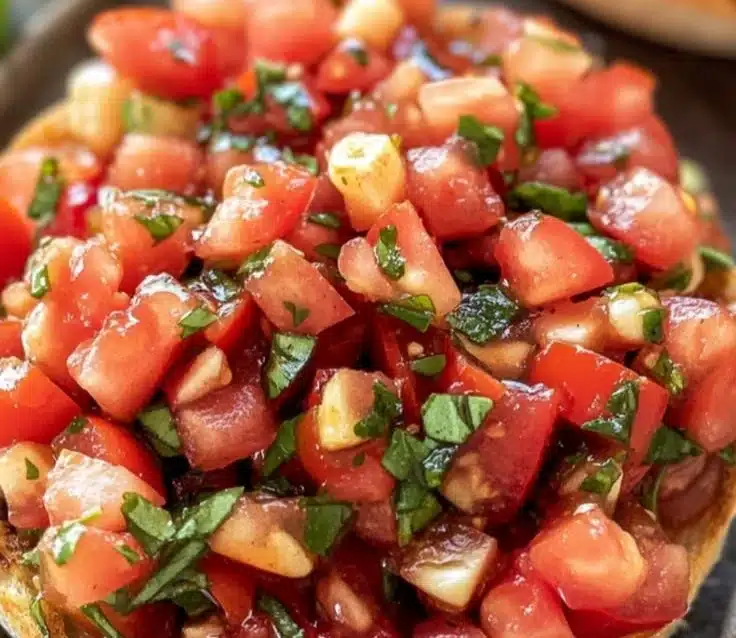 Jar of Trader Joe's Bruschetta Sauce ideal for appetizers