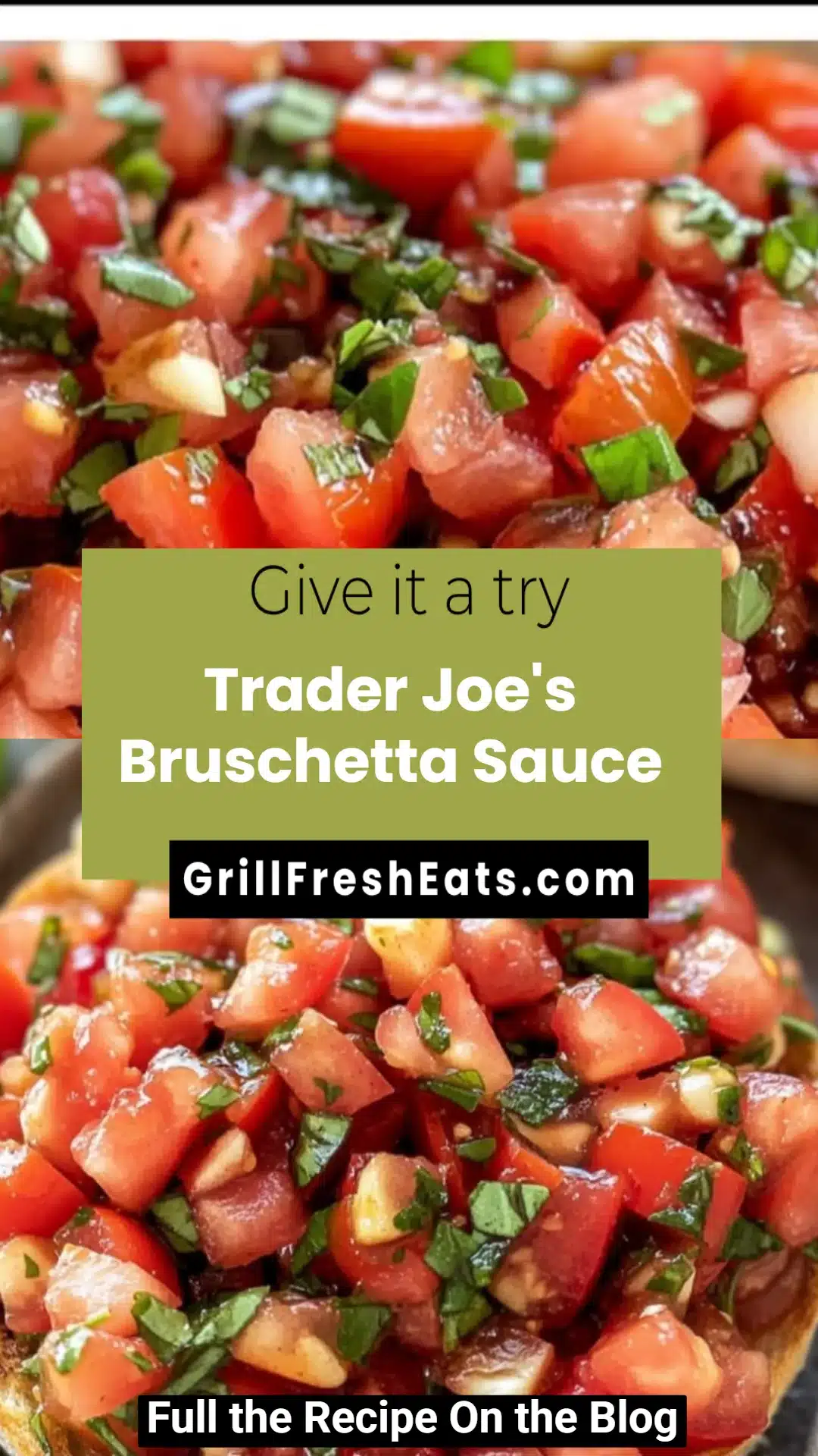 Trader Joe's Bruschetta Sauce