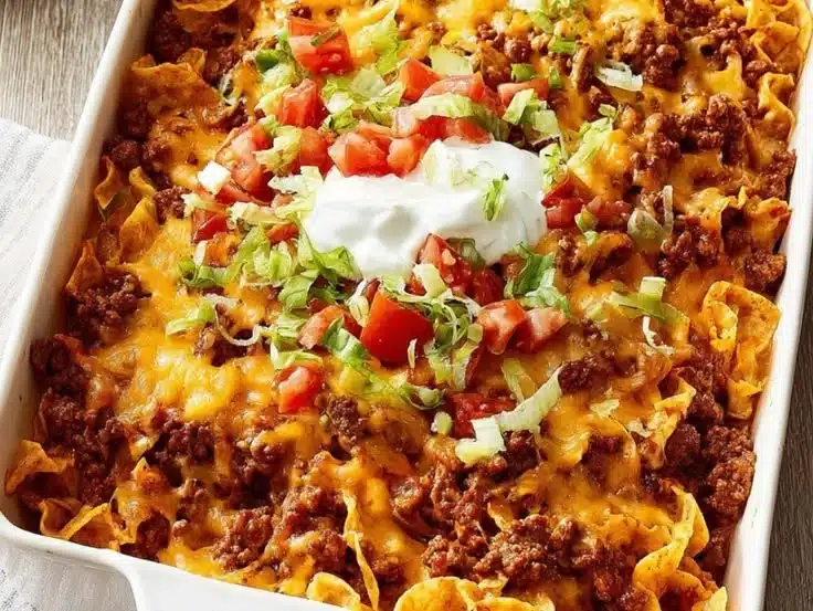 Walking Taco Bake