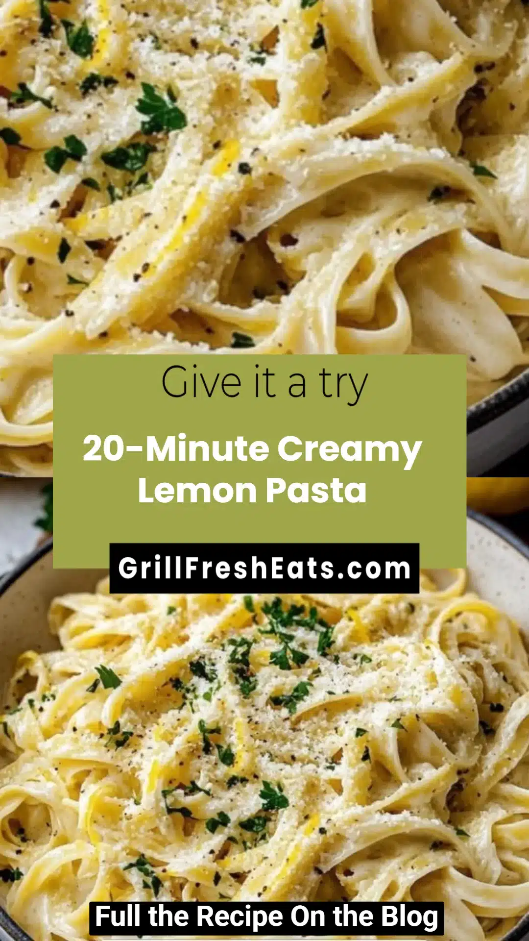 20-Minute Creamy Lemon Pasta 1 20-Minute Creamy Lemon Pasta