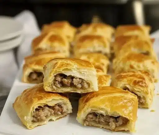 3-Ingredient Crescent Sausage Bites