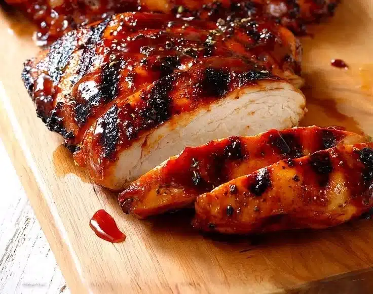 30-Minute Grilled BBQ Chicken