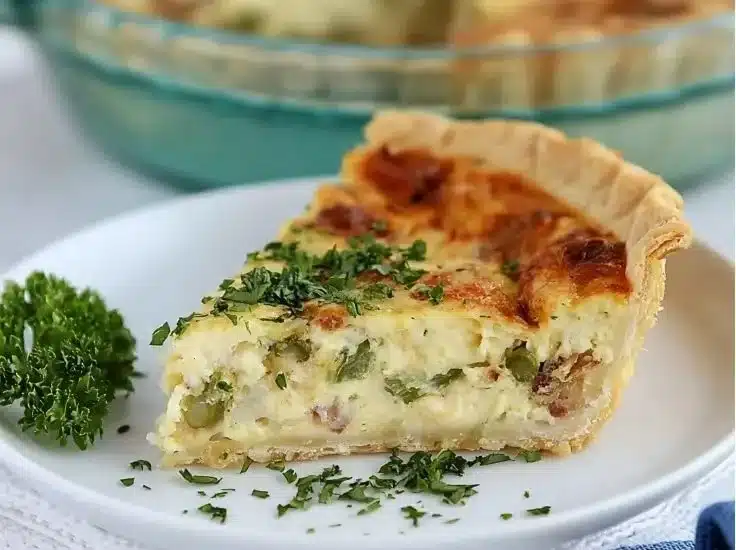 Asparagus and Bacon Quiche