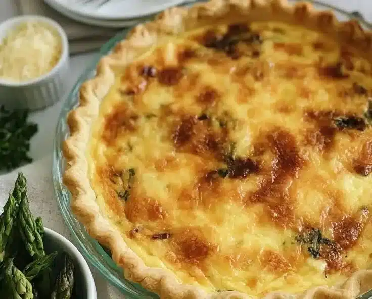 Asparagus and Bacon Quiche