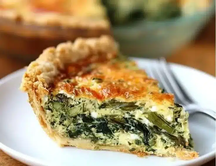 Asparagus Quiche 2 Asparagus Quiche