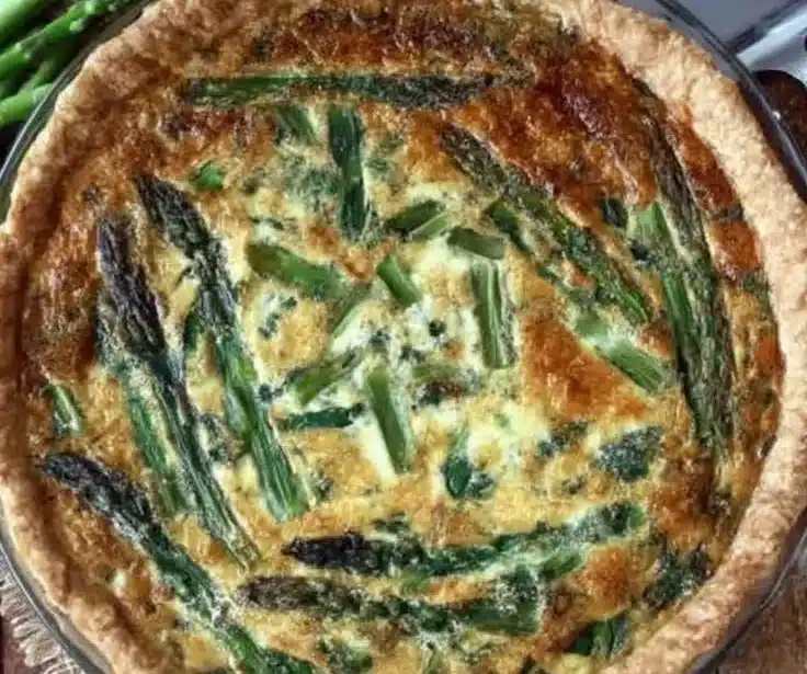 Asparagus Quiche 4 Asparagus Quiche