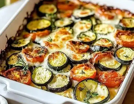 Baked Zucchini Casserole 2 Baked Zucchini Casserole