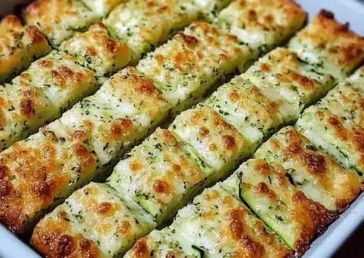 Cheesy Zucchini Breadsticks 3 Cheesy Zucchini Breadsticks
