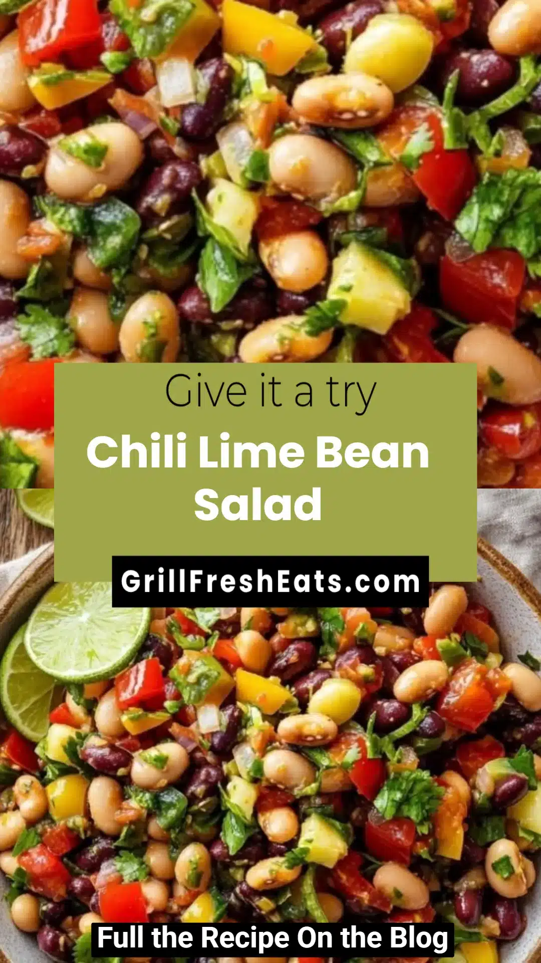 Chili Lime Bean Salad