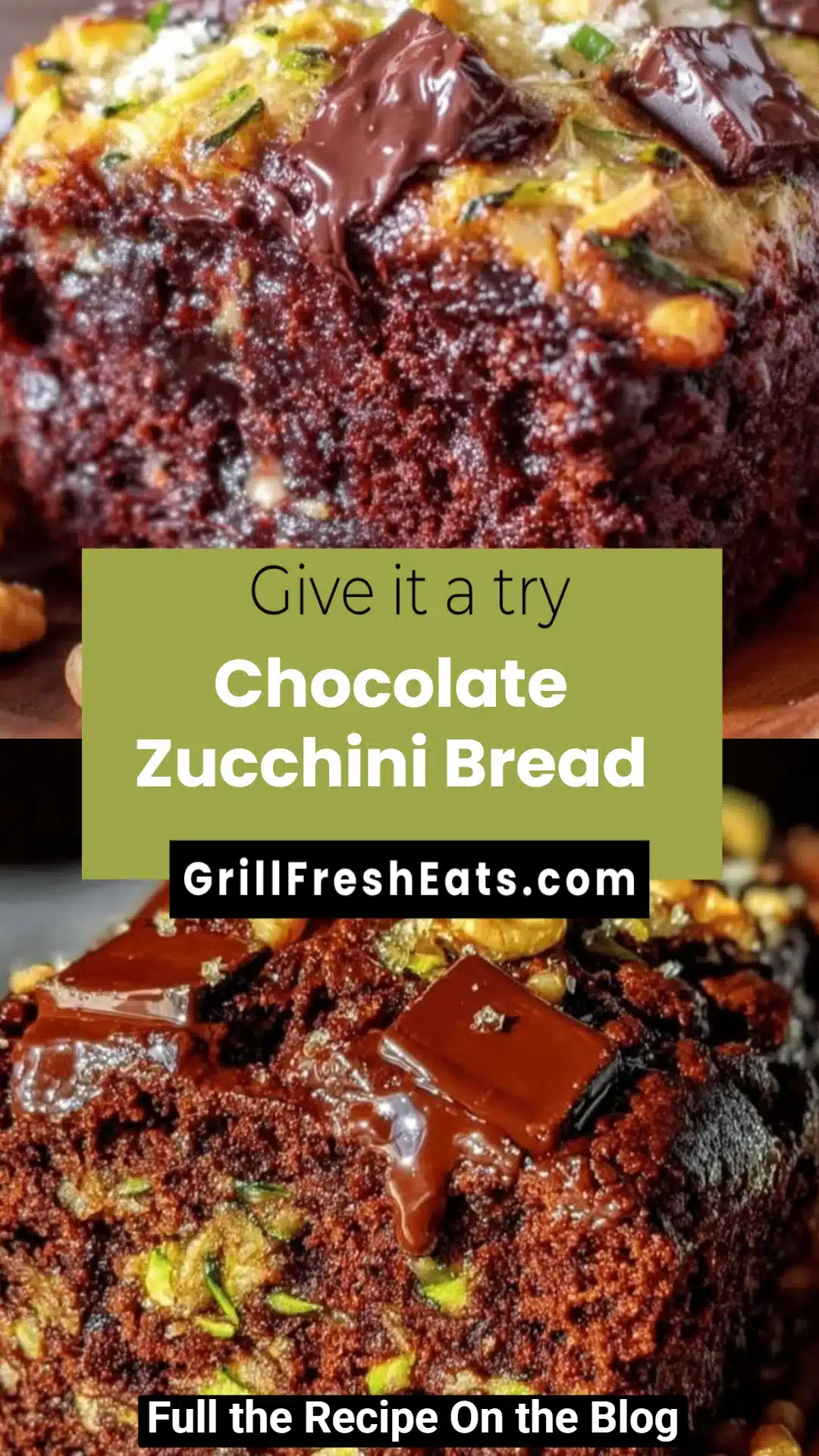 Chocolate Zucchini Bread
